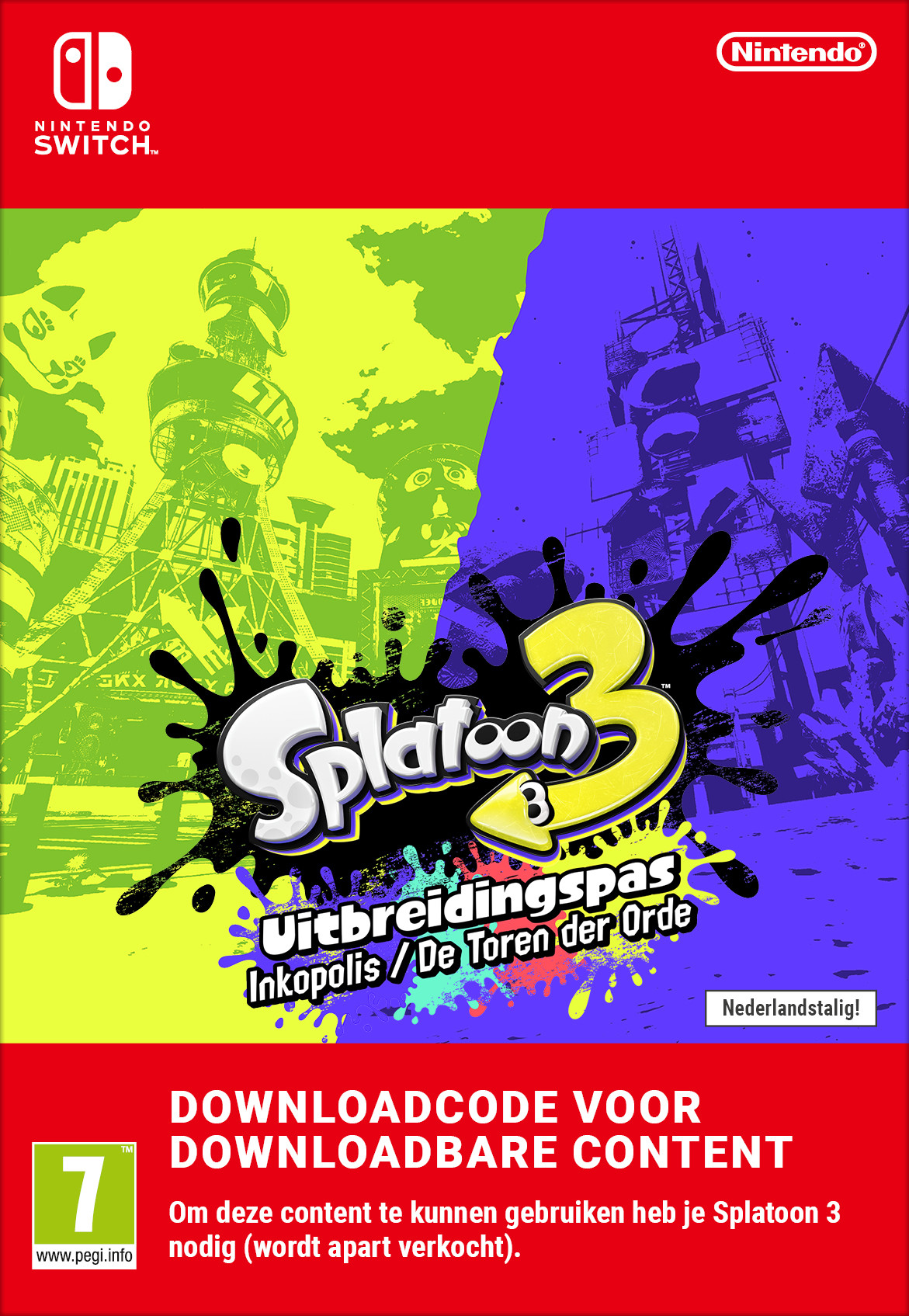 AOC Splatoon 3 Expansion Pass DLC (extra content)
