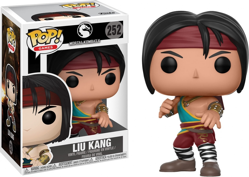 Mortal Kombat X Funko Pop Vinyl: Liu Kang