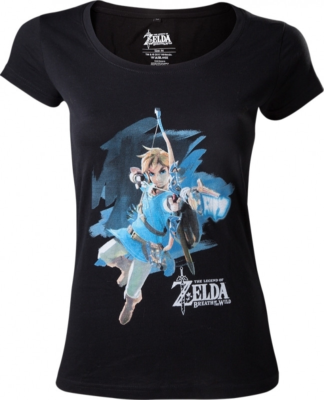Zelda Breath of the Wild - Link with Bow Women's T-shirt