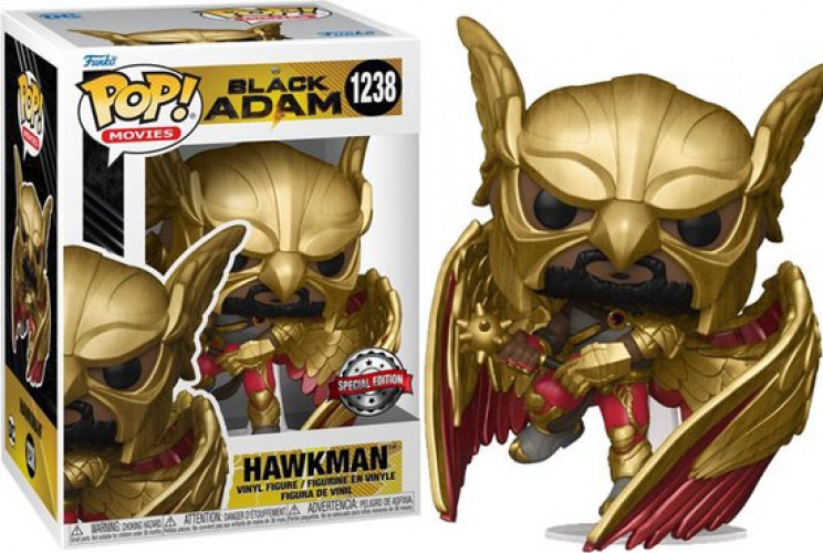 Black Adam Funko Pop Vinyl: Hawkman (Special Edition)