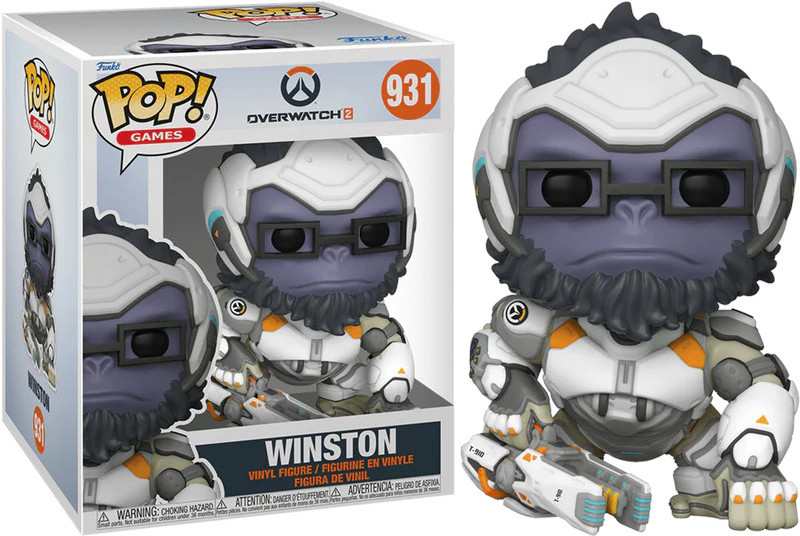 Overwatch Funko Pop Vinyl: Winston (Oversized)