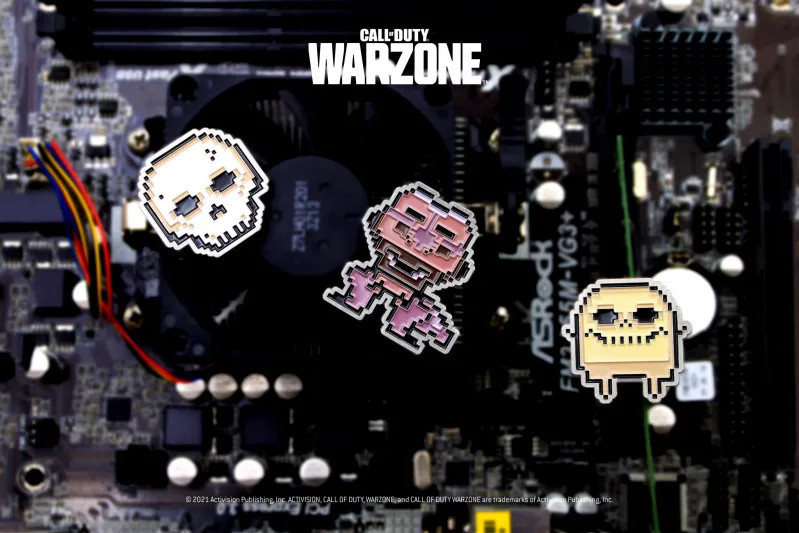 Call of Duty: Warzone Pin Set - Tomogunchi Badge Set