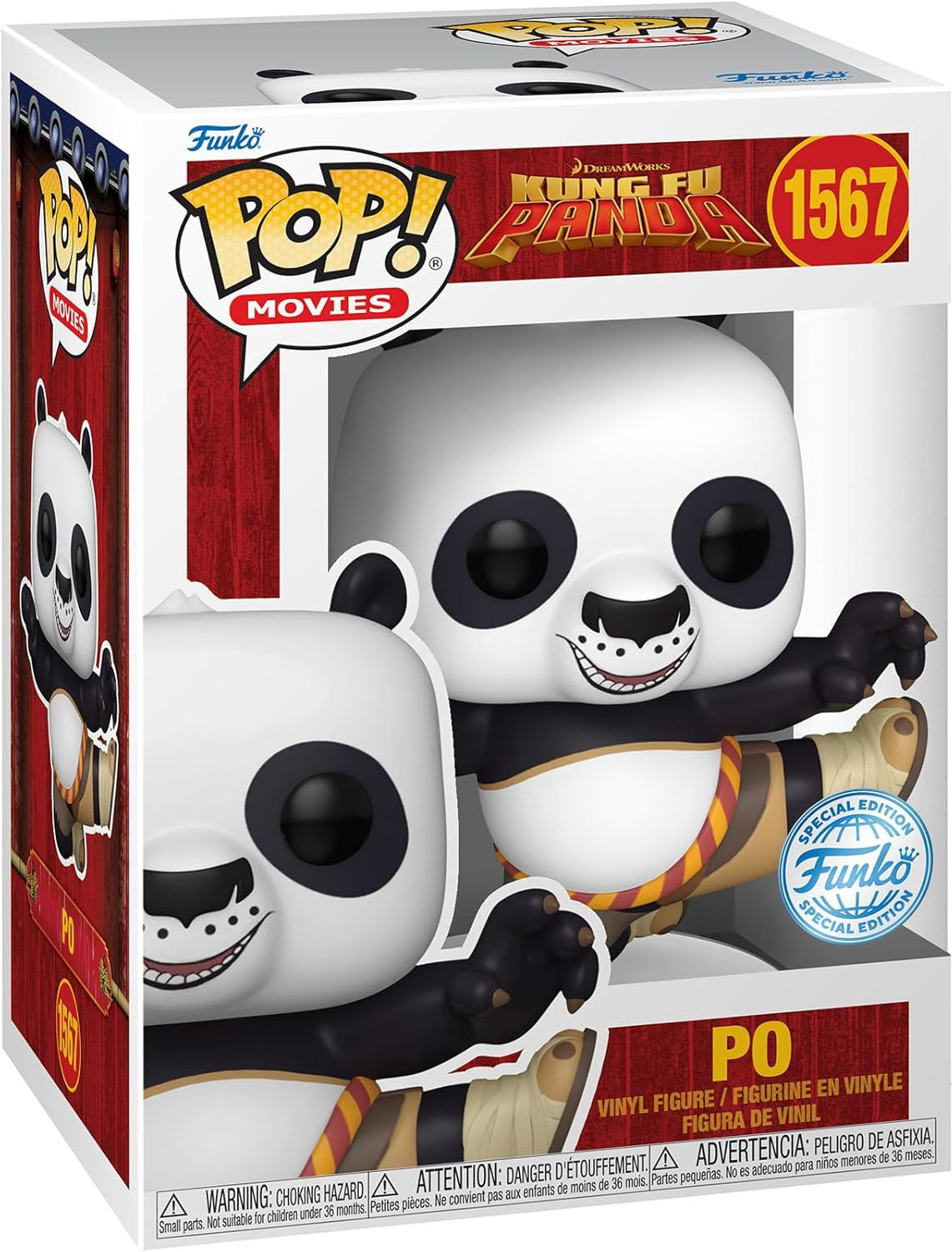 Kung Fu Panda Funko Pop Vinyl: Po (1567)