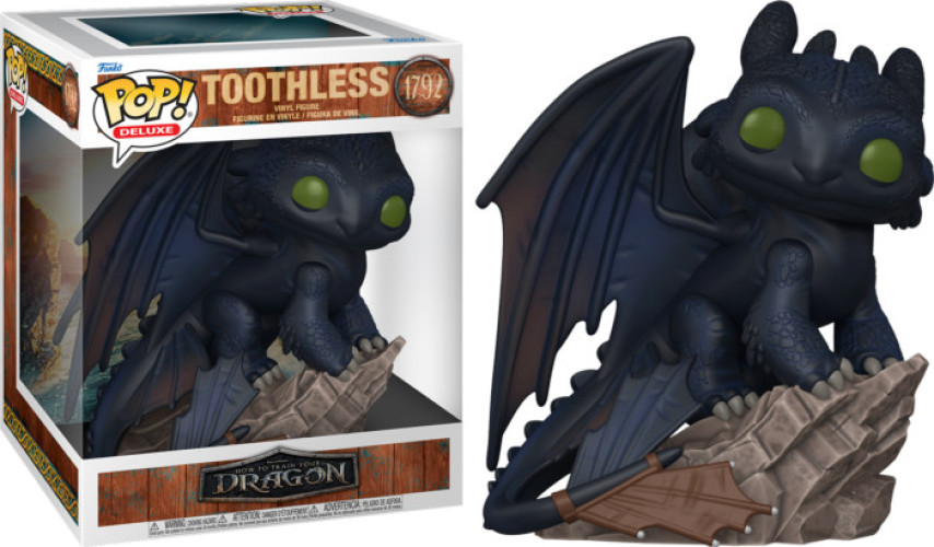 How to Train Your Dragon (2025) Funko Pop Deluxe Vinyl: Toothless