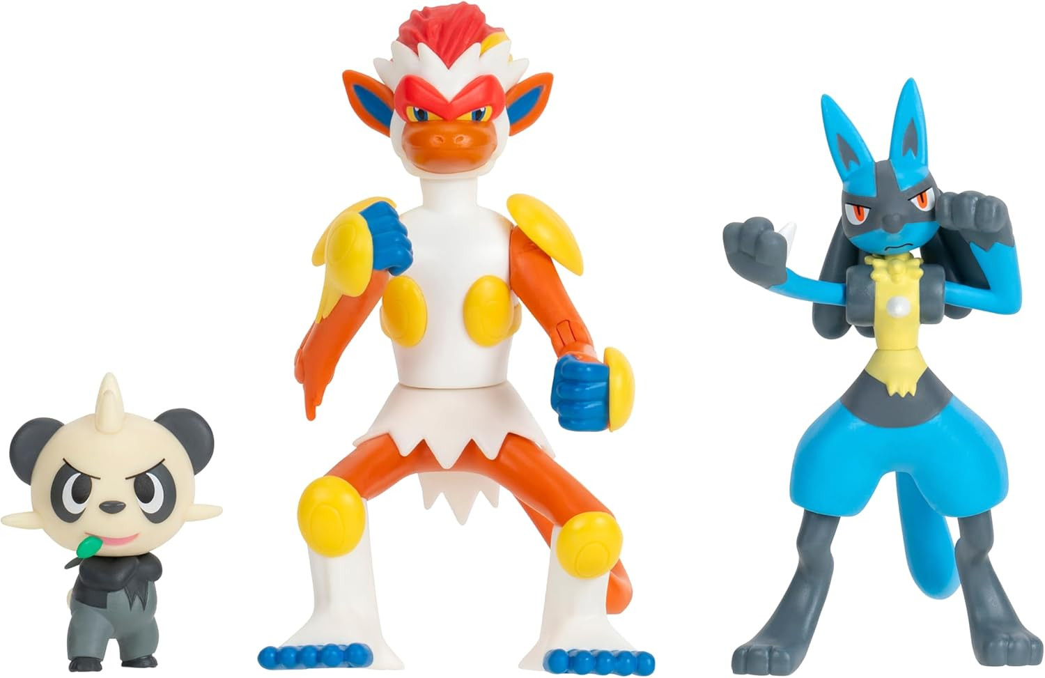 Pokemon Battle Figure Multi Pack Fighting Type (Infernape, Lucario, Pancham)