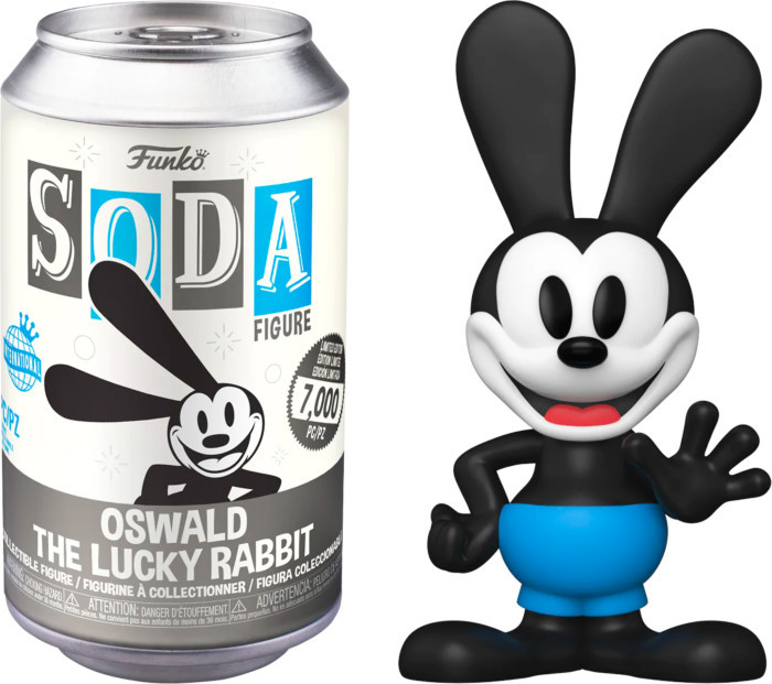 Disney 100 Years of Wonder Funko Vinyl Soda: Oswald the Lucky Rabbit