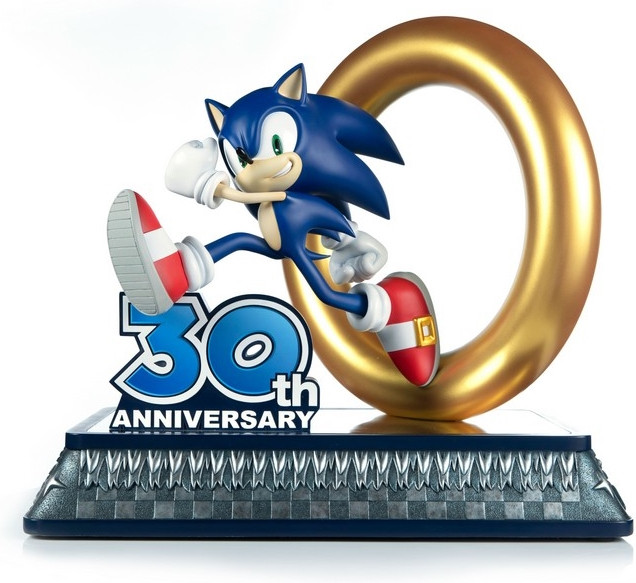 Sonic the Hedgehog - 30th Anniversary Sonic Standard Edition Statue (First 4 Figures)
