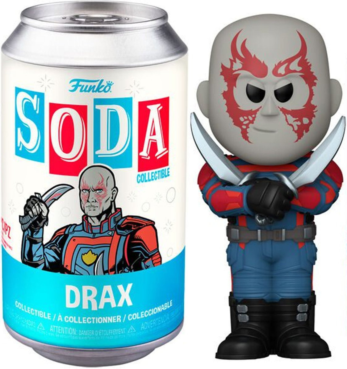 Marvel Funko Vinyl Soda: Drax