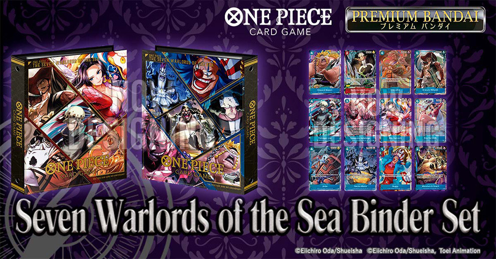 One Piece TCG - Seven Warlords of the Sea Binder Set