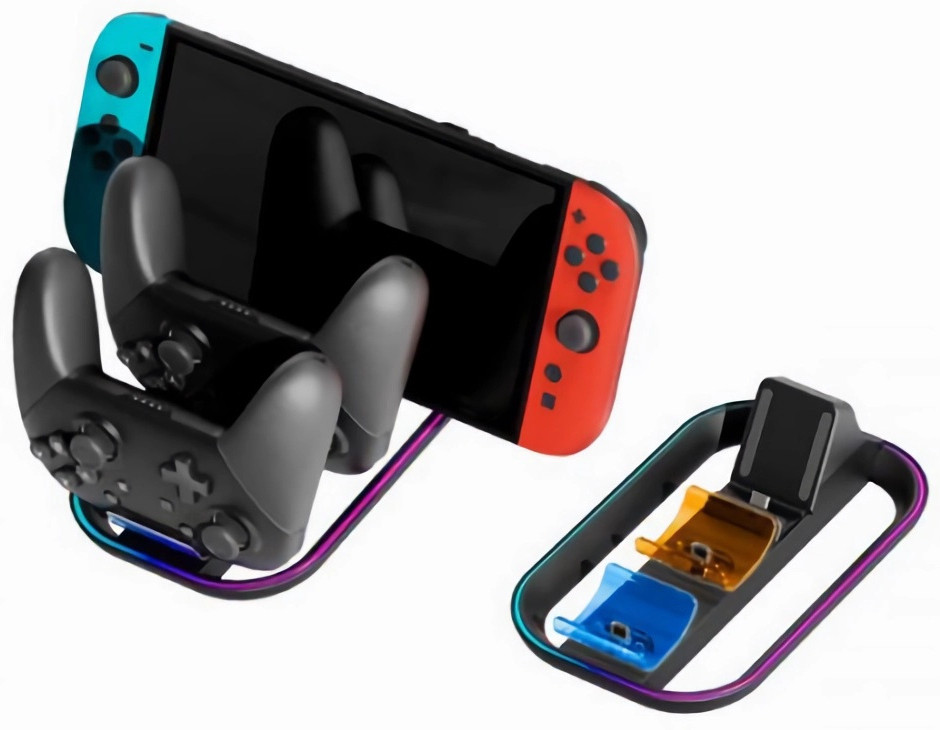 Nacon Switch 2 Charger for Pro Controller and Console