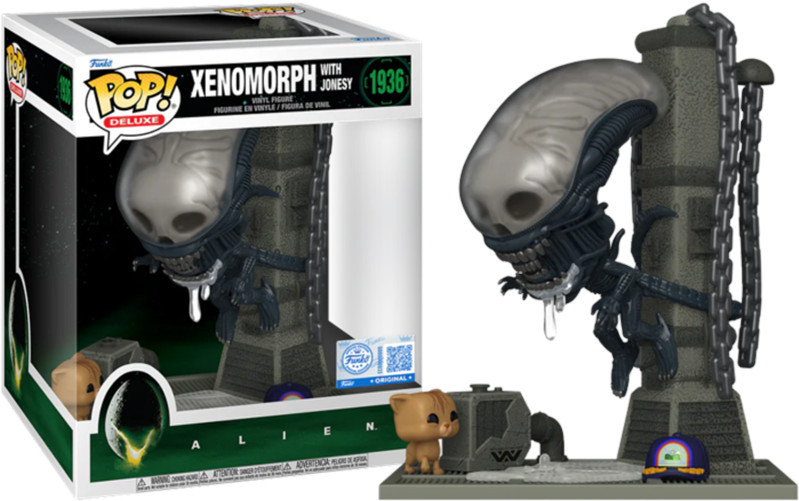 Alien Funko Pop Deluxe Vinyl: Xenomorph with Jonesy
