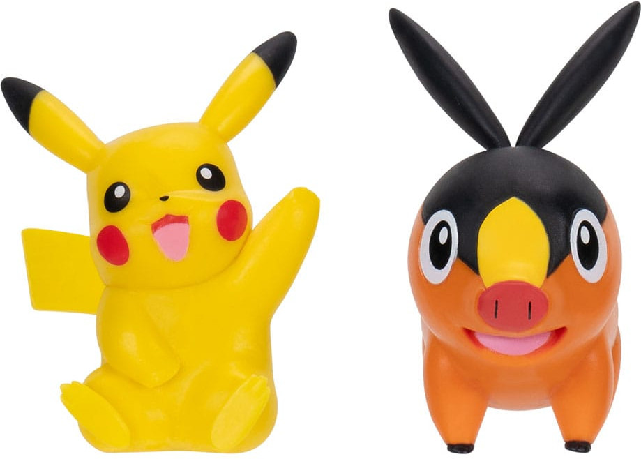 Pokemon Battle Figure Pack - Tepig & Pikachu
