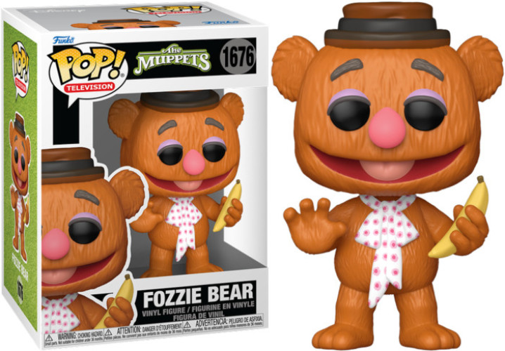 Disney The Muppets Funko Pop Vinyl: Fozzie Bear with Banana