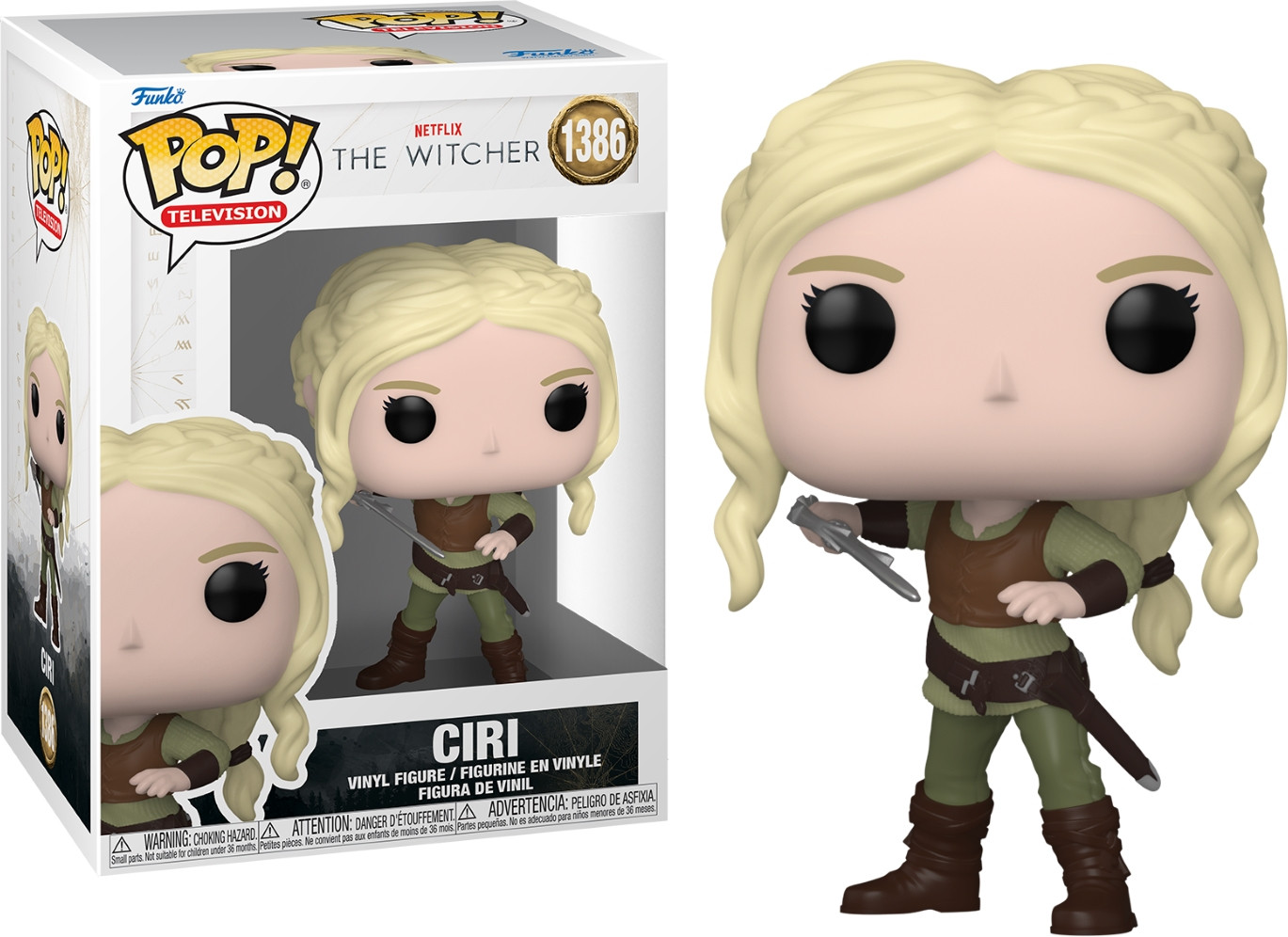 Netflix The Witcher Season 2 Funko Pop Vinyl: Ciri