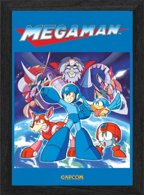Pixel Frames Plax - Mega Man 6: Mr. X (30cm x 25cm)