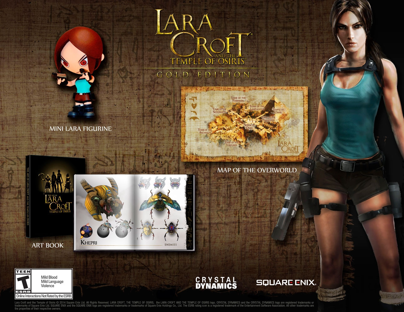 Lara Croft the Temple of Osiris Mini Figure