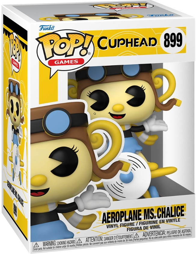Cuphead Funko Pop Vinyl: Aeroplane Ms. Chalice