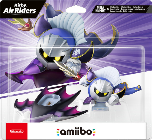 Amiibo Kirby Air Riders - Meta Knight & Shadow Star