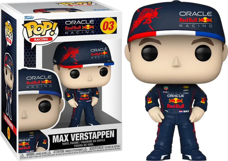 Formula 1 Funko Pop Vinyl: Max Verstappen
