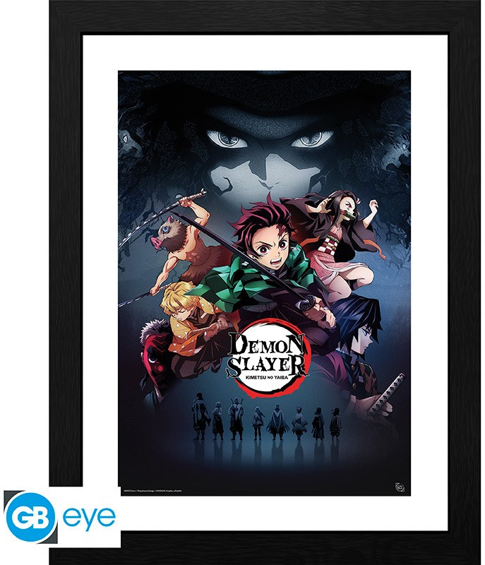 Demon Slayer Framed Print - Slayers