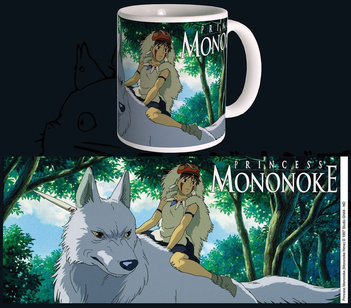 Studio Ghibli Mug - Princess Mononoke