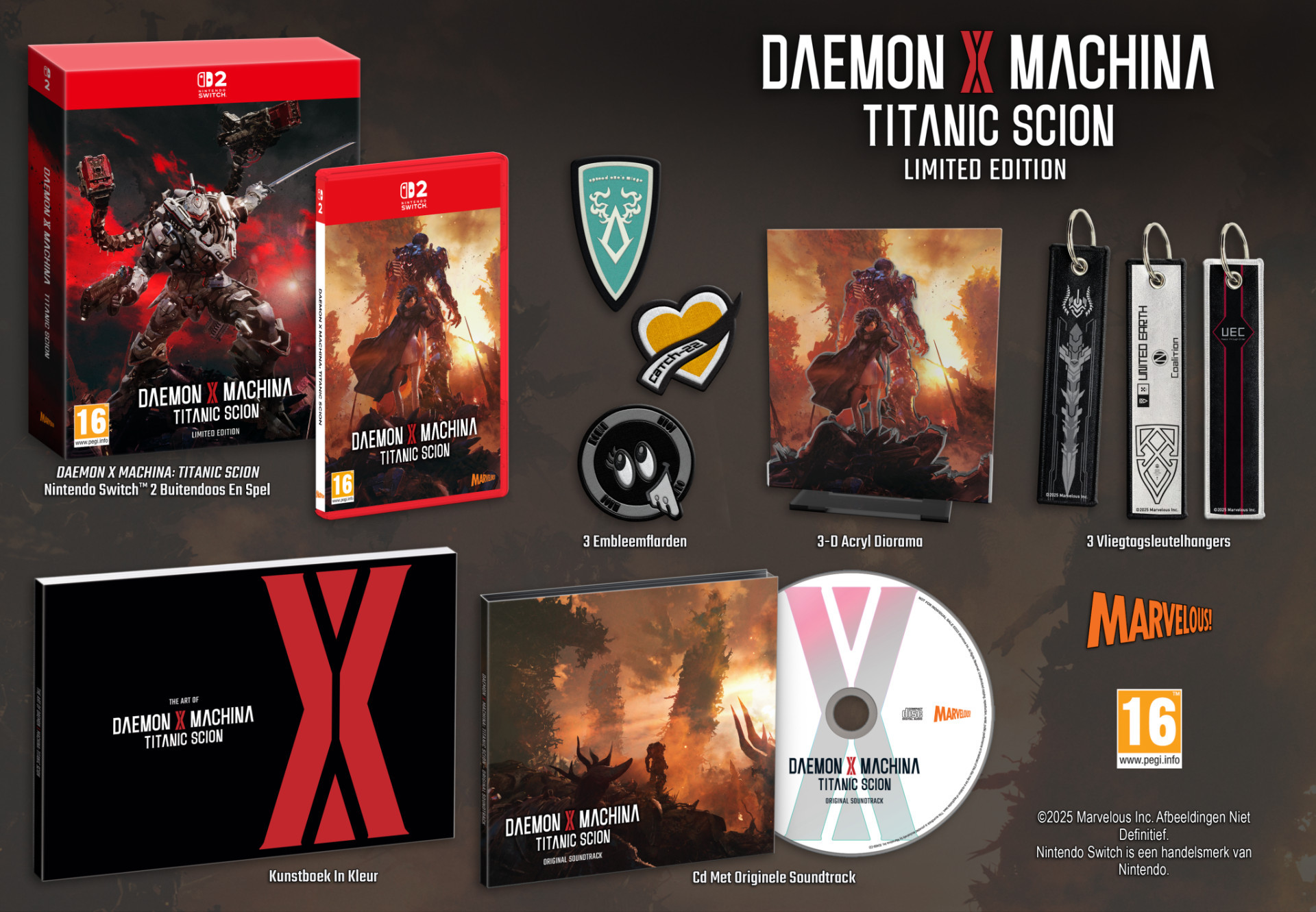 Daemon X Machina Titanic Scion Limited Edition