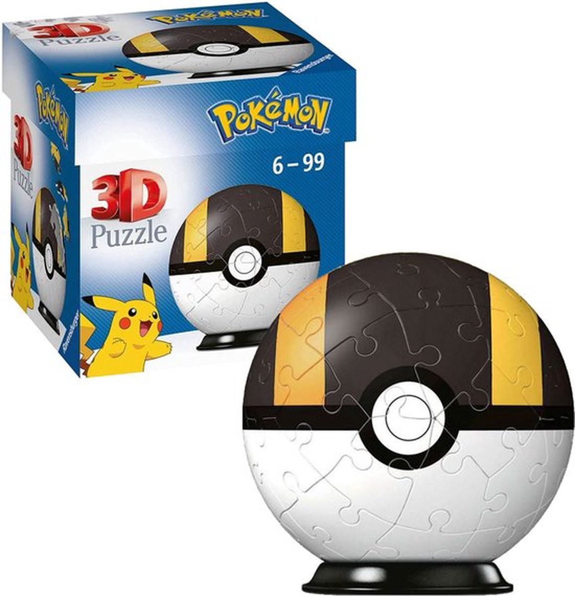 Pokemon 3D Puzzle - Ultra Ball (55 pc)