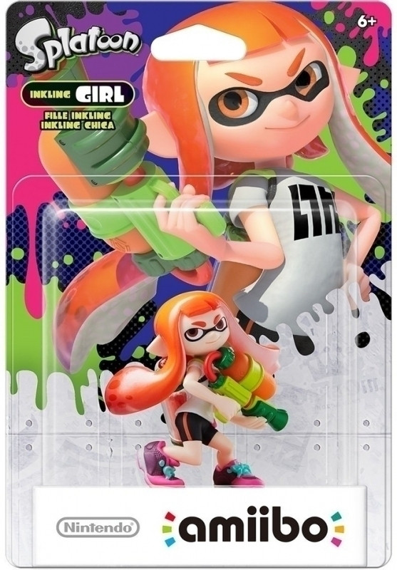 Amiibo Splatoon - Inkling Girl (Orange)