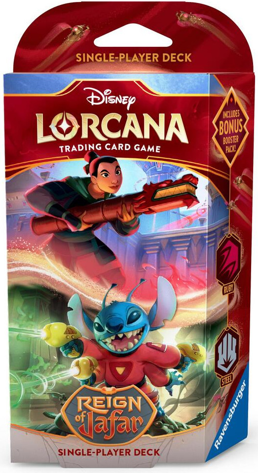 Disney Lorcana – Reign of Jafar Starter Deck – Mulan & Stitch