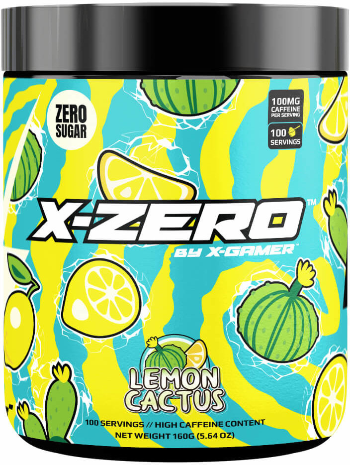 X-Gamer 160g X-Zero Formula – Lemon Cactus