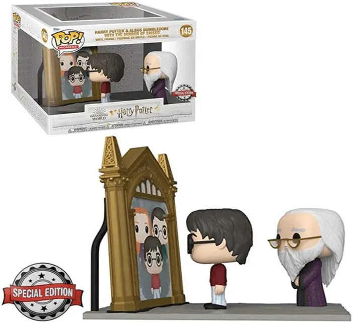 Harry Potter Funko Pop Vinyl: Harry Potter & Albus Dunbledore with the Mirror of Erised (special edition)