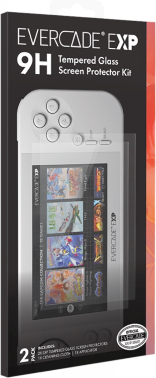 Evercade EXP Handheld - Tempered Glass Screen Protector