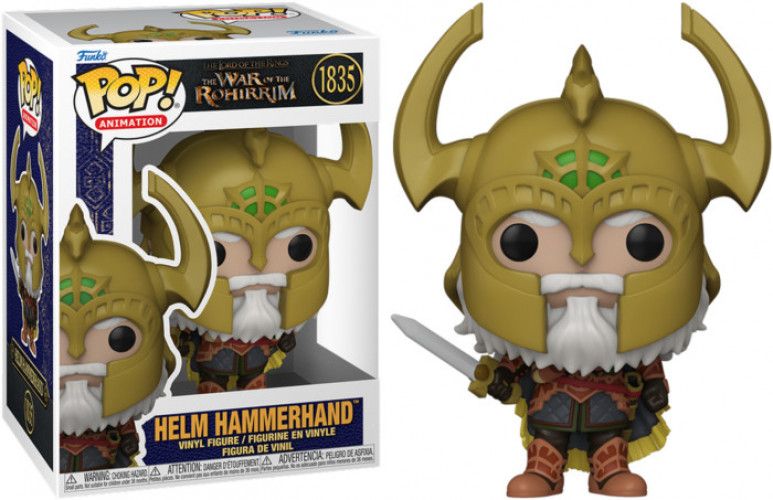 The Lord of the Rings: The War of the Rohirrim Funko Pop Vinyl: Helm Hammerhand