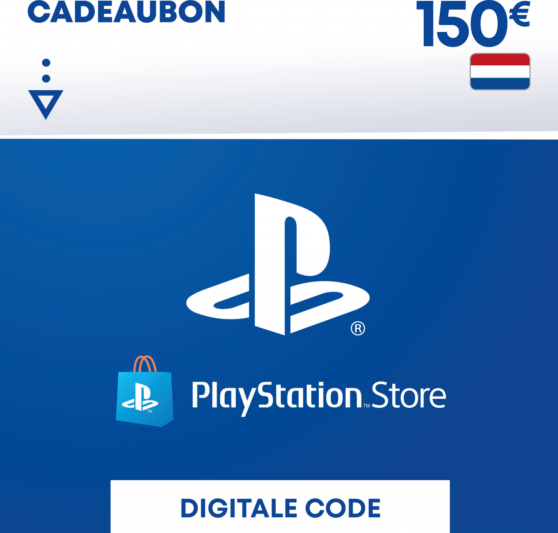 Sony PSN Voucher Card NL - 150 euro (digitaal)