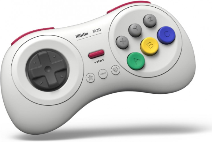 8Bitdo M30 Bluetooth Gamepad - White