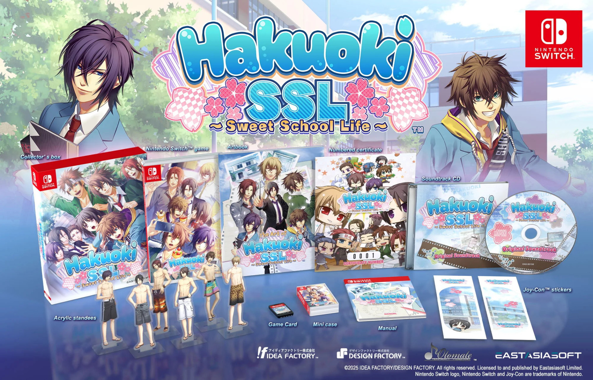 Hakuoki SSL Sweet School Life Limited Edition