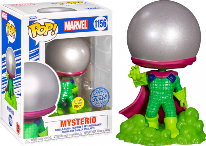 Marvel Funko Pop Vinyl - Glow in the Dark Mysterio