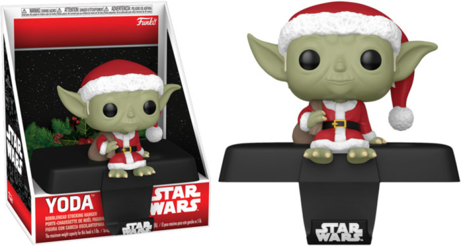 Star Wars Funko Pop Stocking Hanger: Yoda
