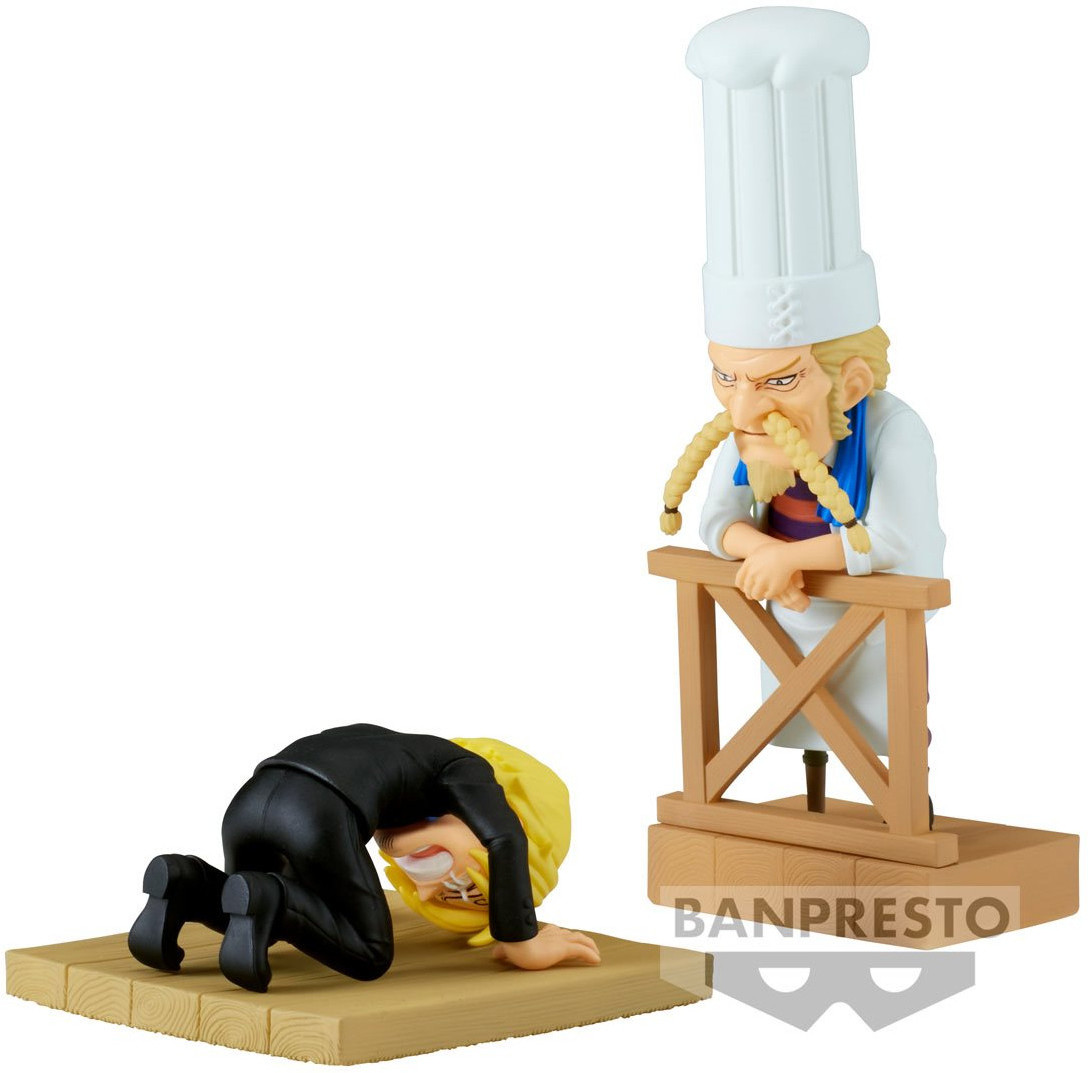 One Piece WCF Log Stories Figure - Sanji & Zeff