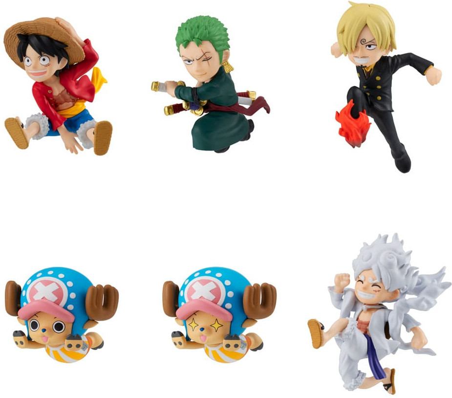 One Piece Tobimasu - Complete Blind Box (6 Figures)