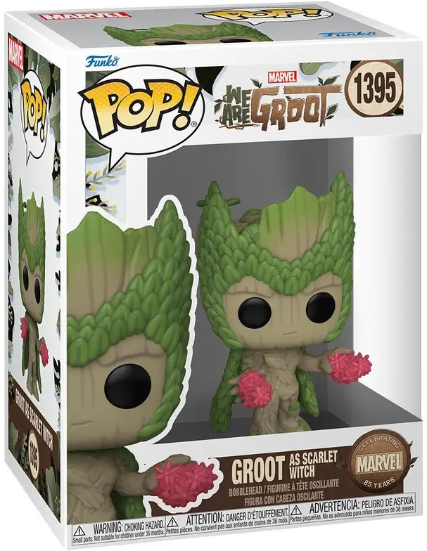 Marvel WAG Funko Pop Vinyl: Groot as Scarlet Witch