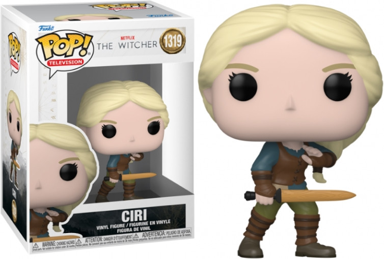 Netflix The Witcher Season 2 Funko Pop Vinyl: Ciri with Sword