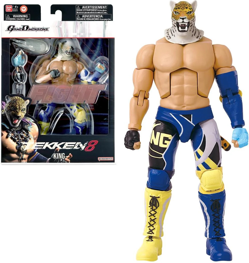 Tekken Game Dimensions Figure - King
