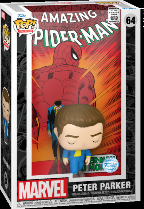 Marvel The Amazing Spider-Man #50 Comic Cover Funko Pop Vinyl: Peter Parker