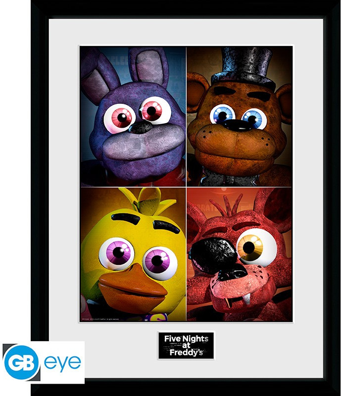 Five Nights at Freddy's Framed Print - Quad