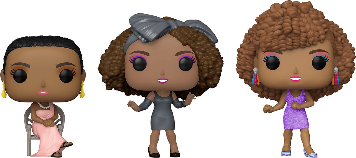 Whitney Houston Funko Pop Vinyl: Whitney Houston Diamond Collection 3-Pack