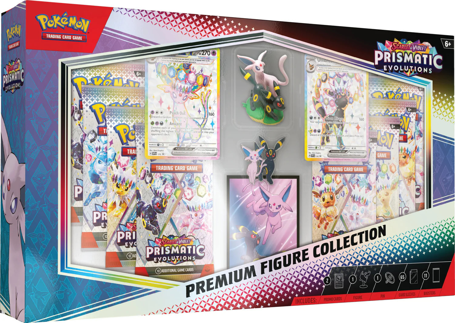 Pokemon TCG Prismatic Evolution Premium Figure Collection