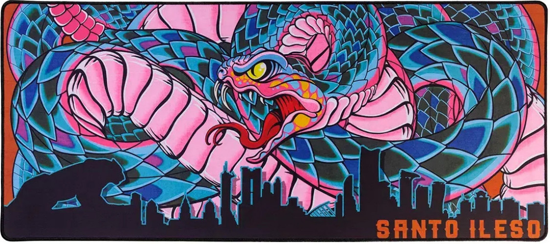 Saint's Row - Snake Mural Mousepad