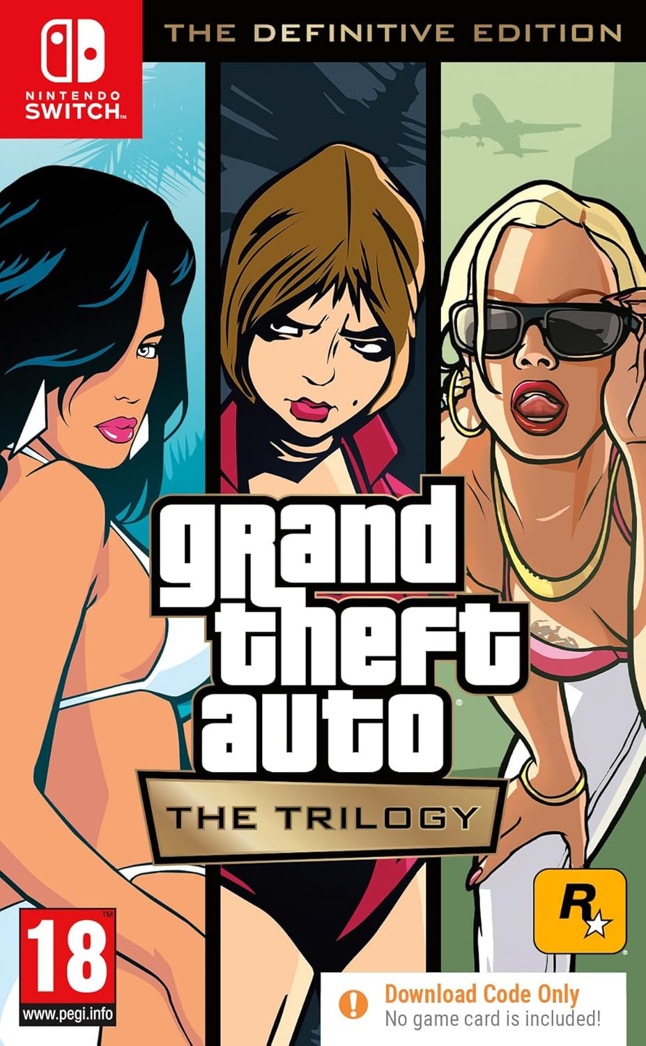 Grand Theft Auto The Trilogy - Definitive Edition (Code in a Box)