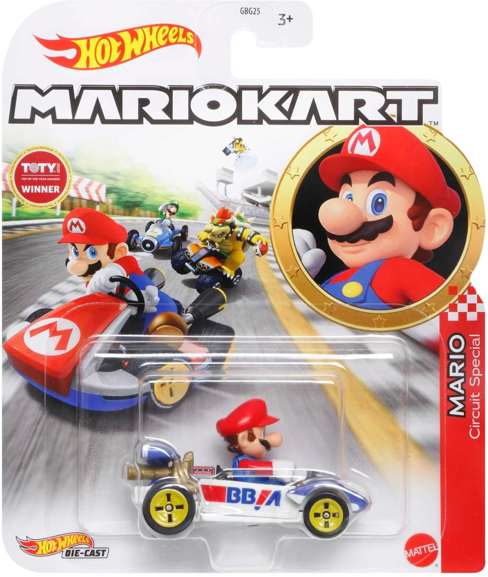 Hot Wheels Mario Kart - Mario Circuit Special Kart